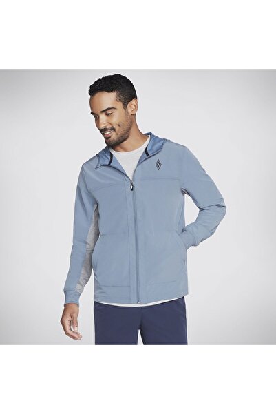 SKECHERS Hanorac SKECHERS pentru barbati SKECHWEAVE PREMIUM H - M1JA123BLGY