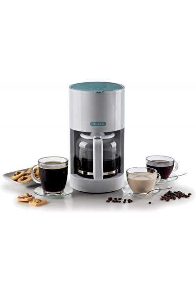 erorex 900W Drip Coffee Machine White And Clear 1.5 Liter