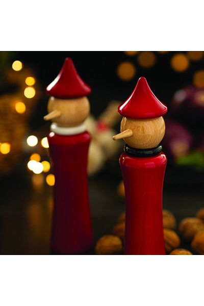 Bisetti Rasnita pentru condimente, Icon Pinocchio Red White by Itamar Harari, 26 cm