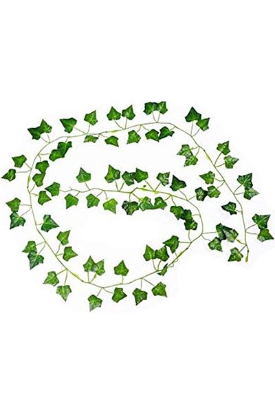 erorex Ivy Leaves 2M Strands Artificial Fake Leaves Hanging Vines Plant Leaves Garland Home Garden Ivy