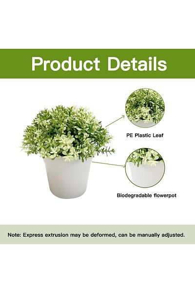 erorex Fake Plants Mini Artificial Succulents Small Fakeplants Indoor Faux Office Decor Flora In Pots Cute