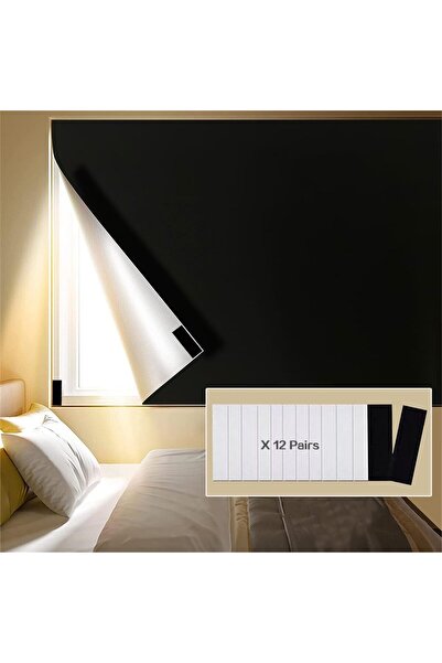 erorex Blackout Fabric Full Blackout Curtains Portable Travel Curtains Cuttable Sunscreen Blackout