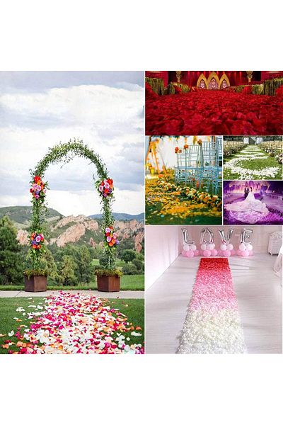 erorex Pack Of 1000 Rose Petals Artificial Flowers For Decoration Wedding Party And Birthday Party