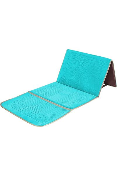 erorex سجادة صلاة قابلة للطي مع مسند للظهر وسجادة صلاة مع حقيبة حمل محمولة