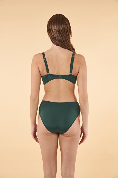 Estiva εφέ σύσφιξης Σετ μπικίνι με εσώρουχο - Πράσινο