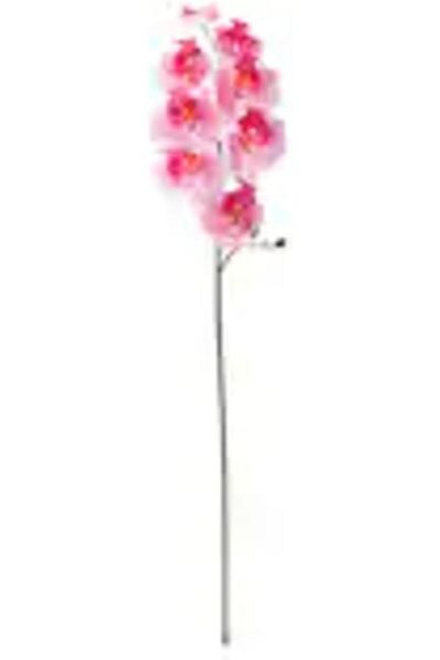 erorex Artificial Orchid Pink Flower 60 Cm Indoor Outdoor