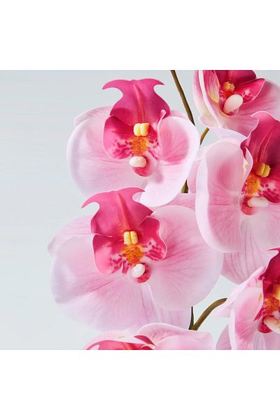 erorex Artificial Orchid Pink Flower 60 Cm Indoor Outdoor
