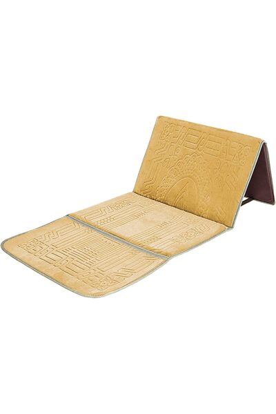 erorex سجادة صلاة قابلة للطي مع مسند للظهر وسجادة صلاة مع حقيبة حمل محمولة