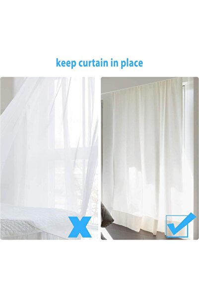 erorex 20 Pieces Curtain Weights Bottom Drapery Weights Covered Drapery Weights Fabric Curtain Weights For