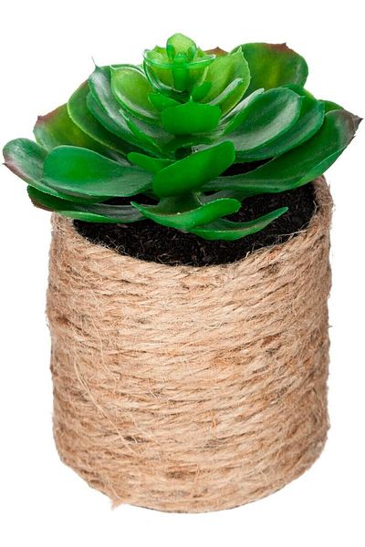 erorex Artificial Etnik Plant Rope Pot Random Model Green Cm