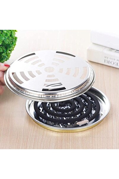 erorex 4 Pack Mosquito Coil Holders With Cover Deck Patio Sandalwood Coil Holder Mosquito Coil Incense