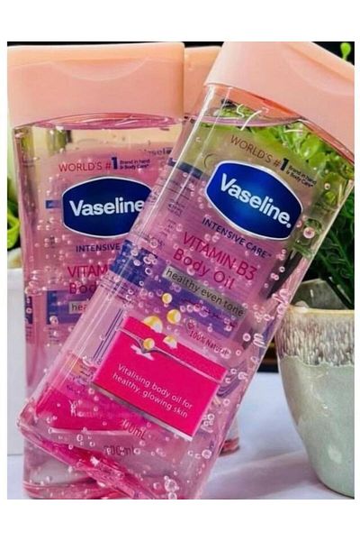 Vaseline Vitamin B3 Body Care Oil Healthy Skin Tone Unifying 200ml