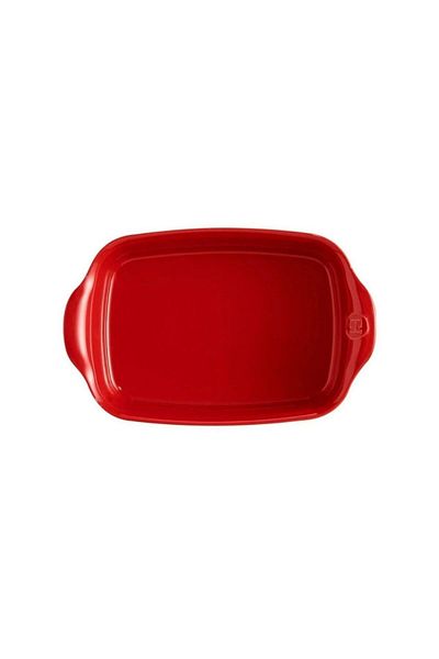 Emile Henry Rectangular Oven Dish - 42.5 X 28 cm - Red/Burgundy