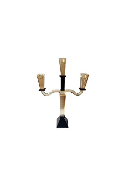 Lucky Art Kristal Amber By 3'lü Mumluk 31x10x52