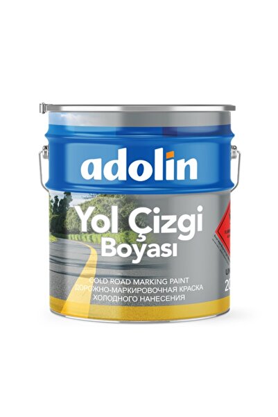 ADOLİN Adolin Yol Çizgi Boyası Renk Seçenekleri İle 20KG