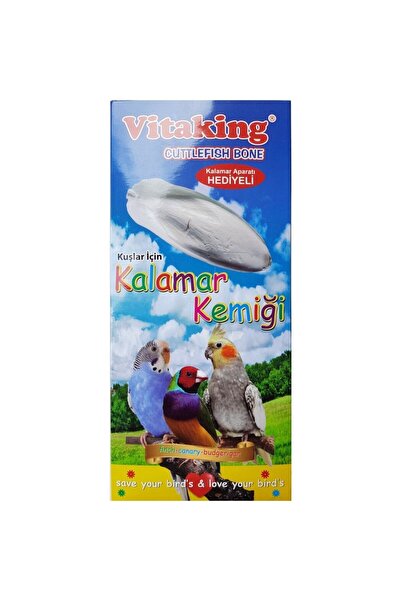 Markapet Vitaking Kalamar Kemiği + Kafes Aparatı ( 2 Adet )
