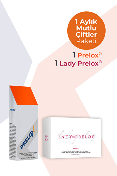 Lady Prelox ® 60 Tablet ve PRELOX ® 60 Tablet - Sağlıklı Cinsel Hayat - Oriji...