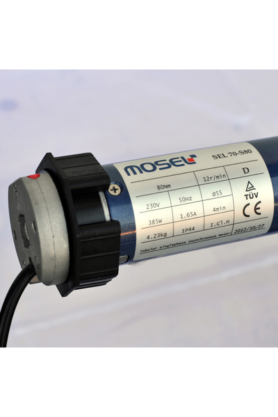 mosel Sel 70 S 80 NM Düz Kepenk Pergole Tente Panjur Giyotin Motoru