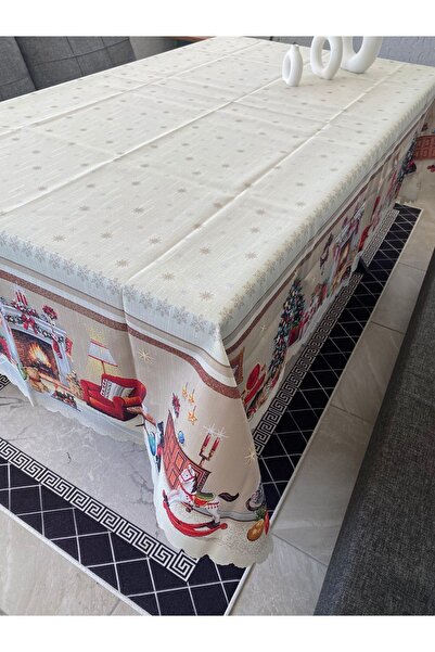 Pusula Home Yılbaşı Temalı Masa Örtüsü