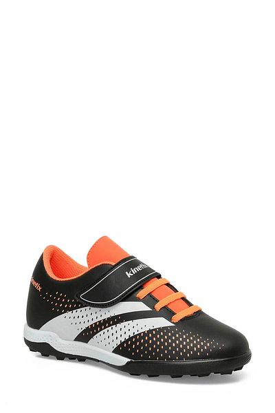 Kinetix Hezy Tf F 5Fx Black Boy's Astroturf Field Shoes