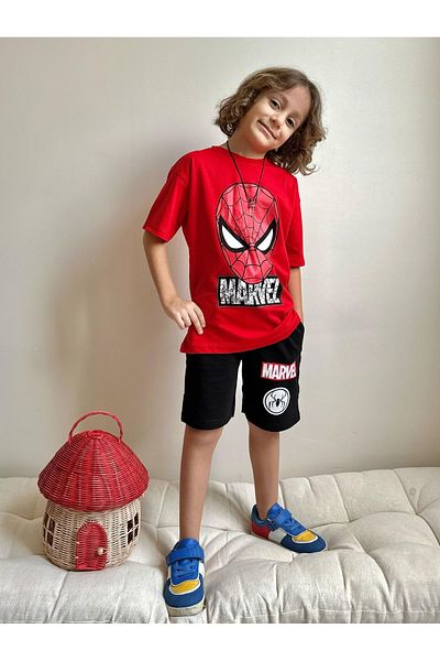 JELİBOOM Children's Shorts Set 100% Organic Cotton Fabric