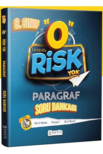 Netiz Yayıncılık 8. Sınıf Lgs Paragraf Soru Bankası Risk Yok Serisi
