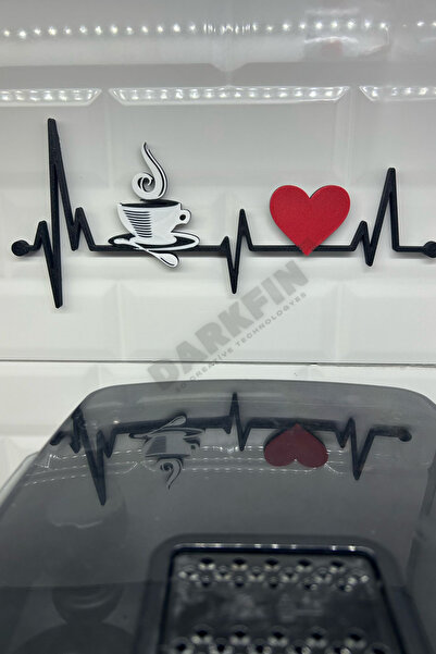 DarkFin Kahve Köşesi Aksesuarları Wall Art Duvar Süsü