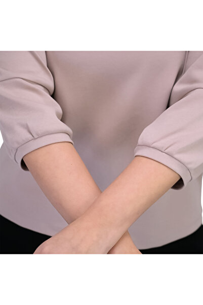 Giordano Women's 3/4 Sleeve Cotton Interlock Tee - Comfort & Style