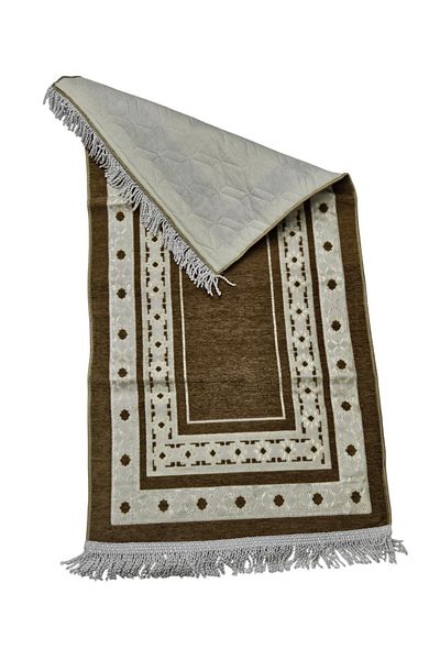 smart home Islamic Pattern Design Cushioned Kids Prayer Rug, Soft Comfortable Prayer Mat 50x100cm