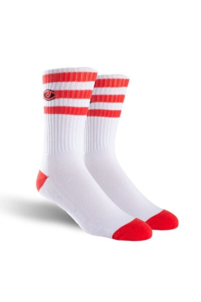 Toy Machine Watching Embroided Socks