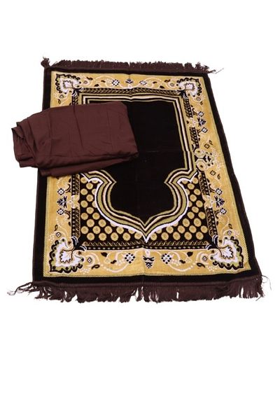smart home Turkish Quilted Prayer Rug With Jalal In Embossed Quilted Islamic Graphic Design/Prayer Sheet