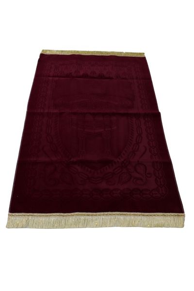smart home Islamic Prayer Rug with Tasbih, Soft Islamic Prayer Rug, Premium Prayer Mat for Men, Women and Kids