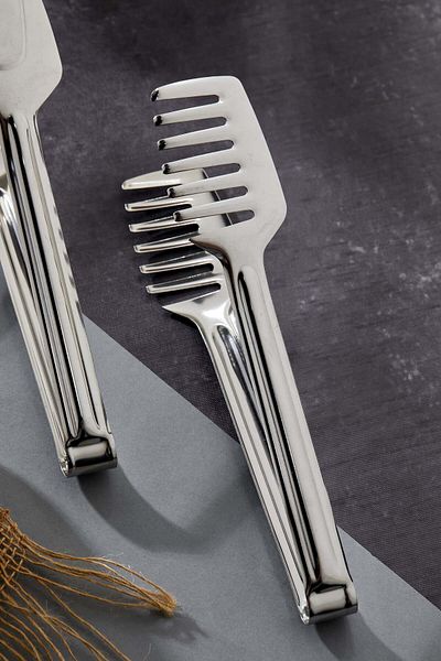 Milenay Set of 3 Decorative Serving Tongs - Elegance and Functionality Together