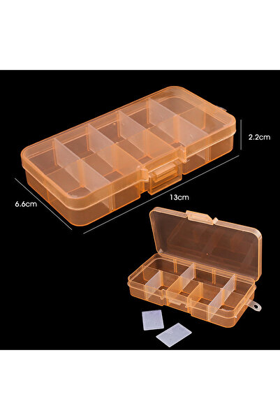 Choice منظم بلاستيكي لتخزين المجوهرات، 10 شبكات، لون الشمبانيا، 10 شبكات، 15 ...