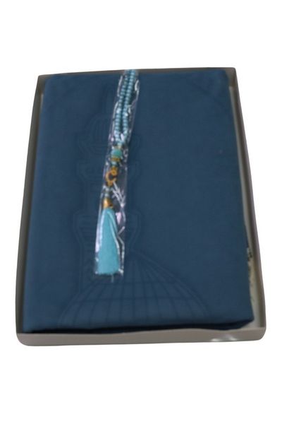 smart home Quilted prayer rug with Islamic drawings design for children plaid quilted/prayer bed sheet