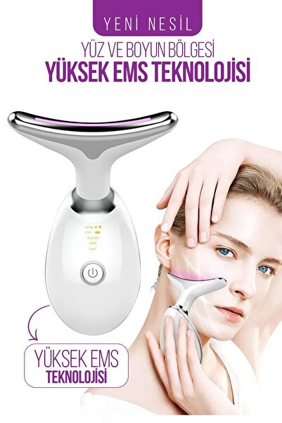 Brawi Boyun Ve Yüz Ems Güzellik Cihazı ( Gıdık,sarkma,kırışıklık) Masaj Aleti