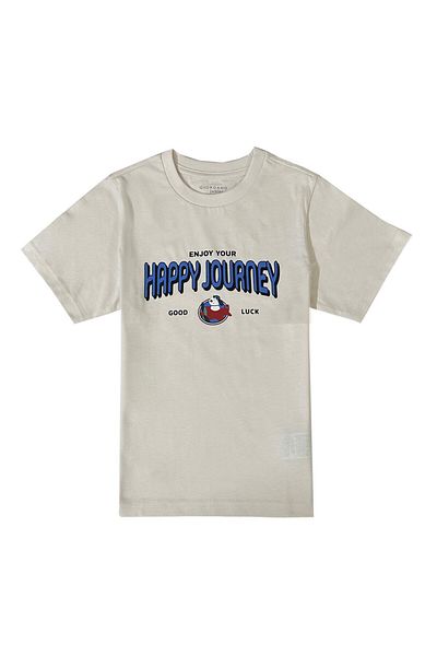 Giordano Junior Cotton Jersey Print Tee: Soft & Stylish