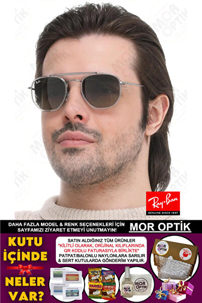 Ray-Ban MOR OPTİK RB3648-M "THEMARSHAL II" (52 SİZE) UNİSEX YENİ MODEL