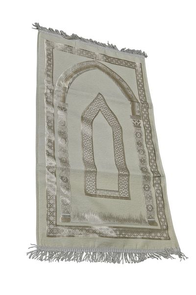 smart home Islamic Pattern Design Padded Prayer Rug Padded with Memory Foam Filling and 100% Microfiber Fabric