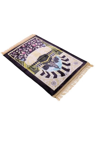 smart home Ceramic prayer rug/large fixed velvet quilted/prayer sheet 110*70cm