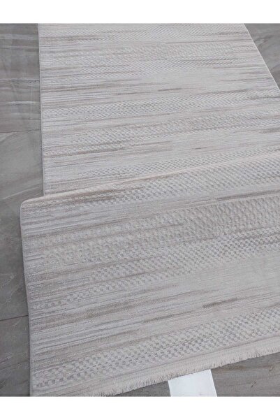 Kumru Bambu tarz %100 Akrilik(yün) modern kesme halı yolluk salon halısı koridor mutfak halısı