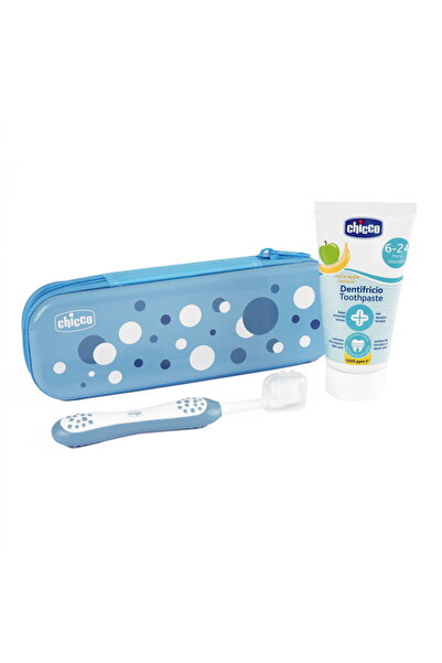 Chicco DİŞ FIRÇASI SETİ 6-36 AY INDIGO