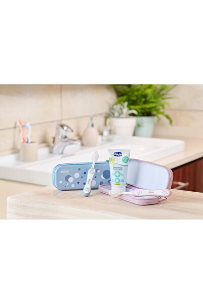 Chicco DİŞ FIRÇASI SETİ 6-36 AY INDIGO