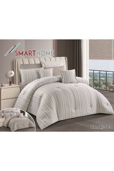 smart home two-sided comforter set, two-sided mattress, consisting of 8 pieces, 8-piece comforter