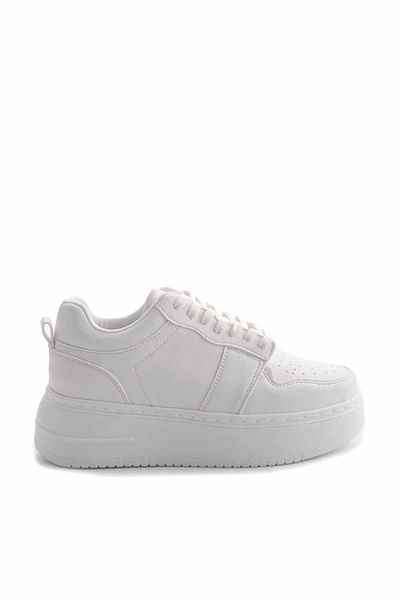 Bambi Weiße Damen-Sneakers K01836001309