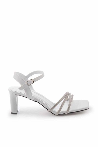 Bambi Weiße Damen-Abendschuhe K 05215810109