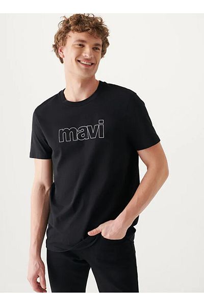 Mavi Ανδρικό μπλουζάκι Crew Neck Slim Fit