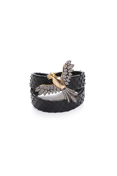 Fatma yaşar.tr Phoenix Leather Bracelet