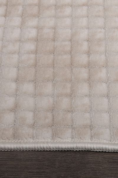 Bonny Home Αντιολισθητικό σετ μπάνιου Square Plus 80x150 και σετ καθίσματος τουαλέτας 50x80 που πλένεται