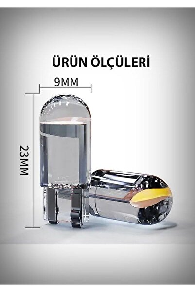 BoostZone Yeni Nesil T10 Led Beyaz, Park , Tavan ,plaka Ampülü